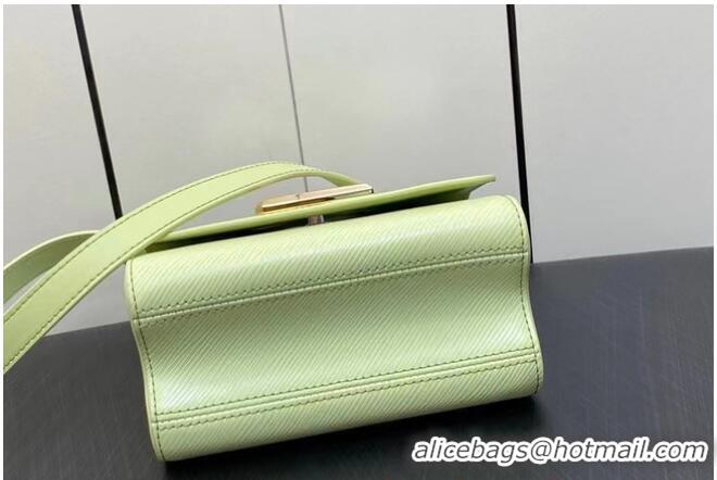 Buy Inexpensive Louis Vuitton Twist PM M22768 Vert Noto Green