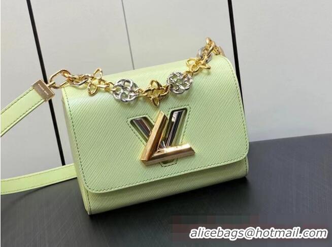 Buy Inexpensive Louis Vuitton Twist PM M22768 Vert Noto Green