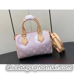 Grade Design Louis Vuitton Speedy Bandouliere 20 M22849 Monoglam Rose