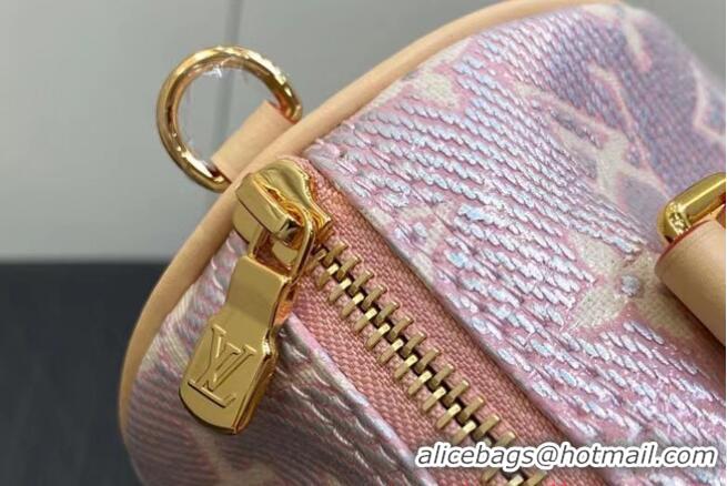 Grade Design Louis Vuitton Speedy Bandouliere 20 M22849 Monoglam Rose