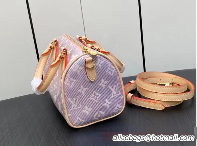 Grade Design Louis Vuitton Speedy Bandouliere 20 M22849 Monoglam Rose