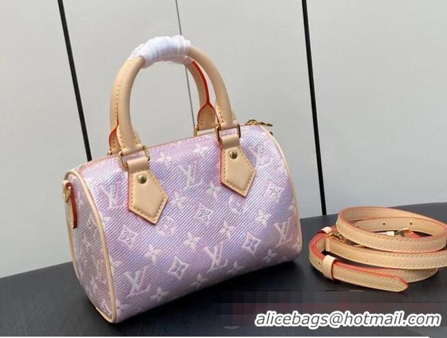 Grade Design Louis Vuitton Speedy Bandouliere 20 M22849 Monoglam Rose