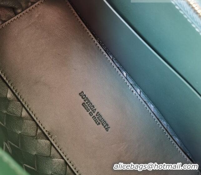 Top Quality Bottega Veneta Small Andiamo Top Handle Bag in Intrecciato Leather 743568 Raintree Green 2023