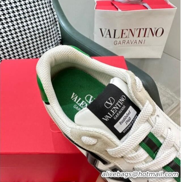 Luxurious Valentino Vlogo Pace Low-top Sneakers Beige/White 626002