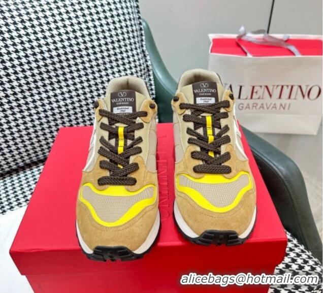 Best Price Valentino Vlogo Pace Low-top Sneakers Brown 626003