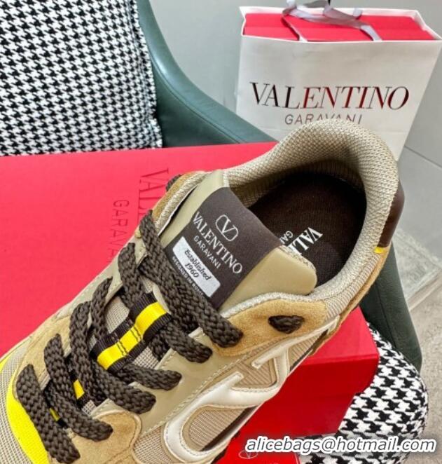 Best Price Valentino Vlogo Pace Low-top Sneakers Brown 626003