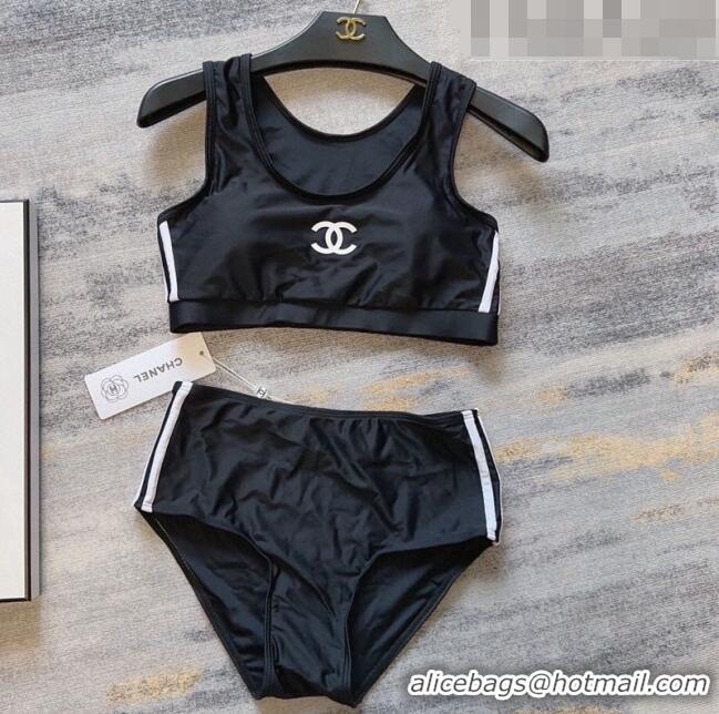 ​New Fashion Chanel Swimwear 0713 Black 2023