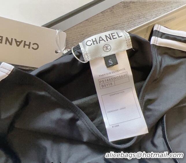 ​New Fashion Chanel Swimwear 0713 Black 2023