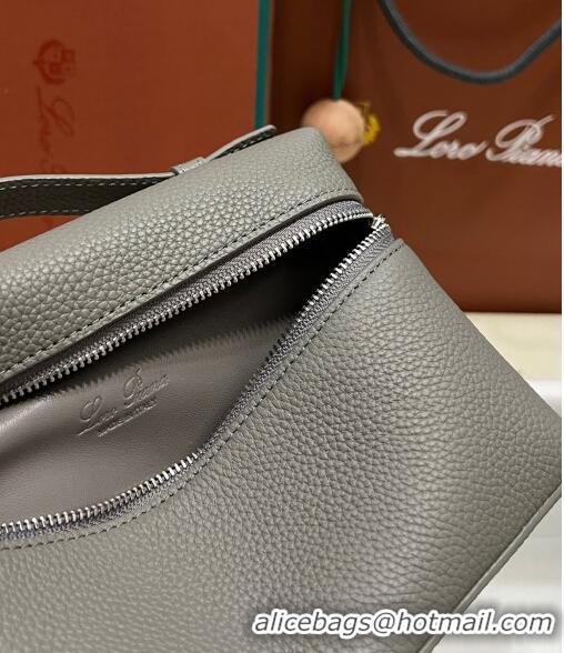 Buy Discount Loro Piana Extra Pocket L19 Pouch in Calfskin LP5437 Grey 03/Silver 2023