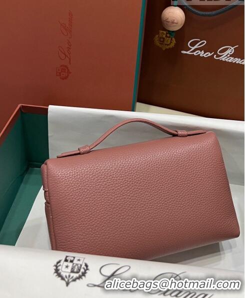 Good Quality Loro Piana Extra Pocket L19 Pouch in Calfskin LP5437 Pink 02/Silver 2023