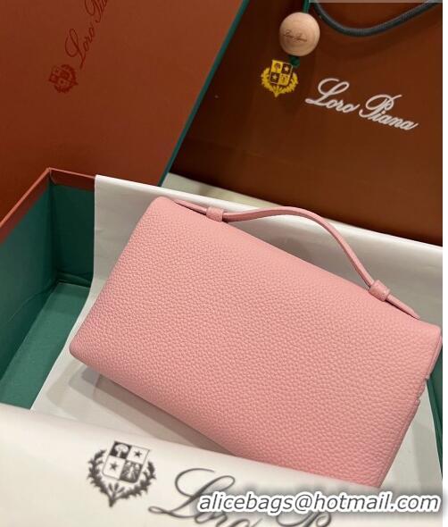 Market Sells Loro Piana Extra Pocket L19 Pouch in Calfskin LP5437 Pink/Silver 2023