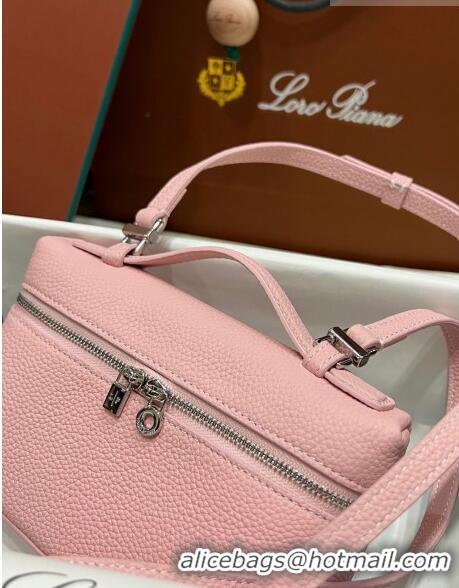 Market Sells Loro Piana Extra Pocket L19 Pouch in Calfskin LP5437 Pink/Silver 2023