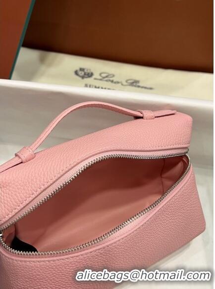 Market Sells Loro Piana Extra Pocket L19 Pouch in Calfskin LP5437 Pink/Silver 2023