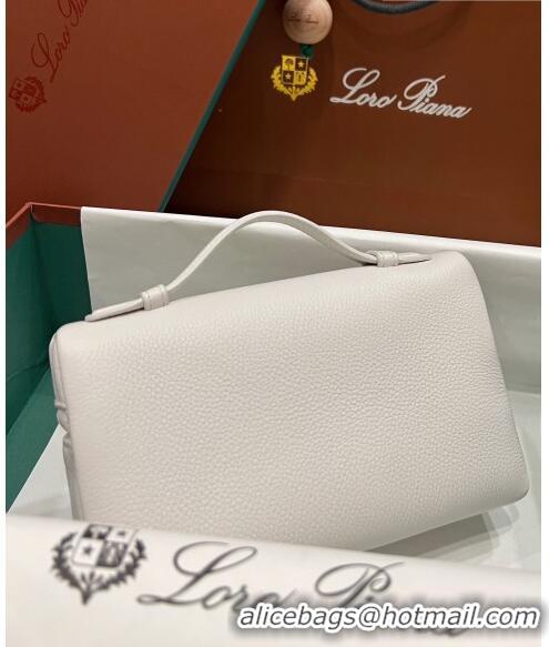 Traditional Specials Loro Extra Pocket L19 Pouch in Calfskin LP5437 White/Gold 2023