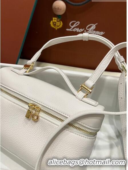 Traditional Specials Loro Extra Pocket L19 Pouch in Calfskin LP5437 White/Gold 2023