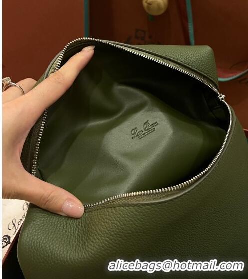 Classic Specials Loro Piana Extra Pocket Backpack Bag L23.5 in Calfskin LP5445 Green 2 2023