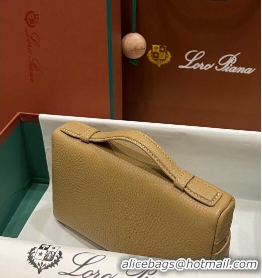 Well Crafted Loro Piana Extra Pocket Pouch L19 in Calfskin LP5447 Apricot 2023