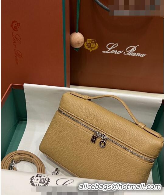 Well Crafted Loro Piana Extra Pocket Pouch L19 in Calfskin LP5447 Apricot 2023