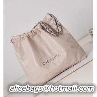 Trendy Design CHANEL 22 HANDBAG AS3262 Beige