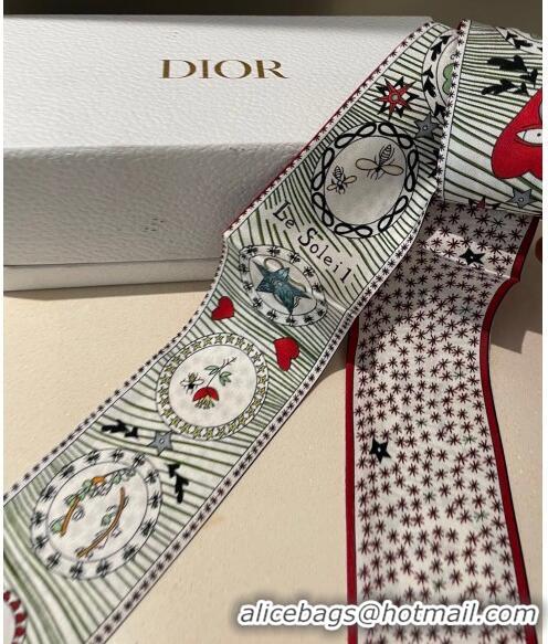 Low Price Dior Silk Bandeau Scarf D71520 2023