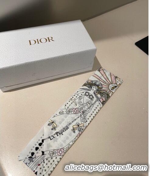 Famous Brand Dior Silk Bandeau Scarf D71522 2023