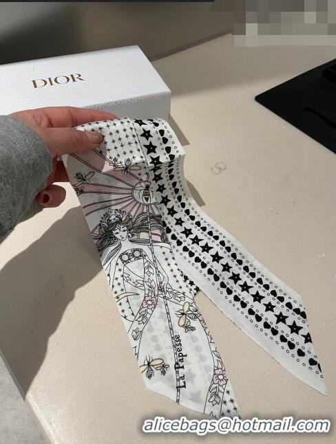 Famous Brand Dior Silk Bandeau Scarf D71522 2023