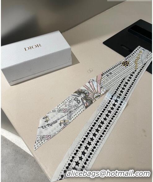 Famous Brand Dior Silk Bandeau Scarf D71522 2023