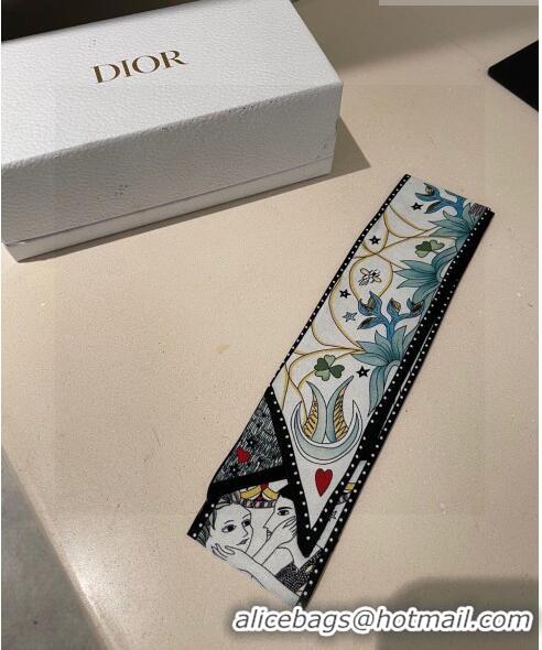 Low Price Dior Silk Bandeau Scarf D71524 2023