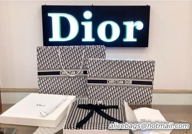 Super Quality Dior Houdtooth Wool and Cashmere Cape D082202 Black/White 2023