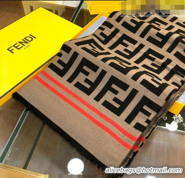 Traditional Specials Fendi Wool Cape 140cm FE082201 Beige 2023