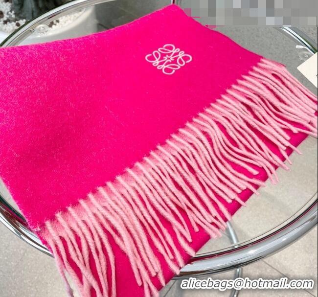 Inexpensive Loewe Cashmere Long Scarf 32x180cm 1008 Pink 2022