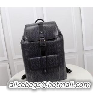 Buy Inexpensive DIOR HIT THE ROAD BACKPACK Black CD Diamond Canvas and Smooth Calfskin 1ESBA021