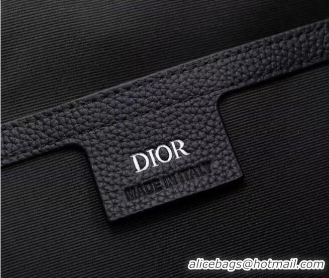 Low Cost DIOR BACKPACK Calfskin CM1062B Black