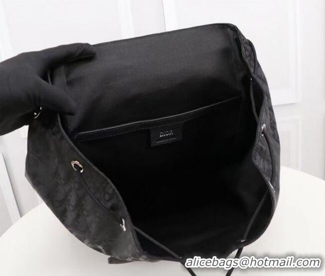 Low Cost DIOR BACKPACK Calfskin CM1062B Black