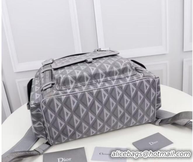 Best Price DIOR HIT THE ROAD BACKPACK Dior Gray CD Diamond Canvas 1ESBA163CDP