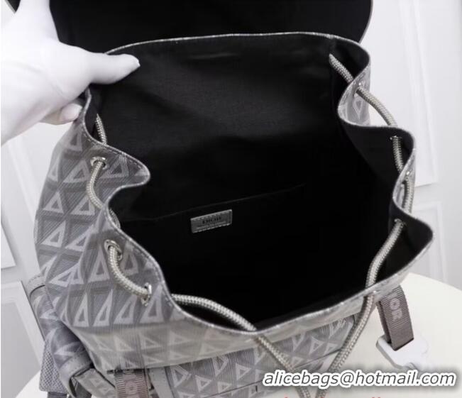 Best Price DIOR HIT THE ROAD BACKPACK Dior Gray CD Diamond Canvas 1ESBA163CDP