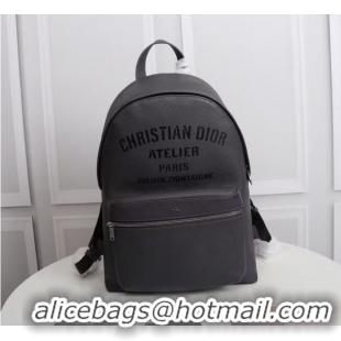 Good Quality Dior Essentials BACKPACK Grained Calfskin CM1088-1 Black