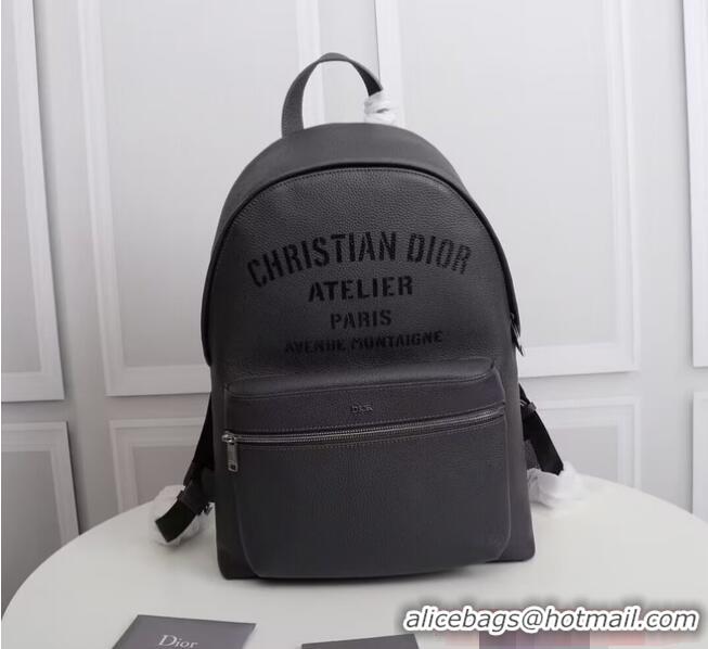 Good Quality Dior Essentials BACKPACK Grained Calfskin CM1088-1 Black