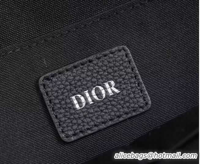 Cheap Design DIOR BACKPACK Black Dior Oblique Jacquard Grained Calfskin CM1088-2