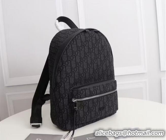 Buy Inexpensive DIOR BACKPACK Oblique Jacquard CM1089 black