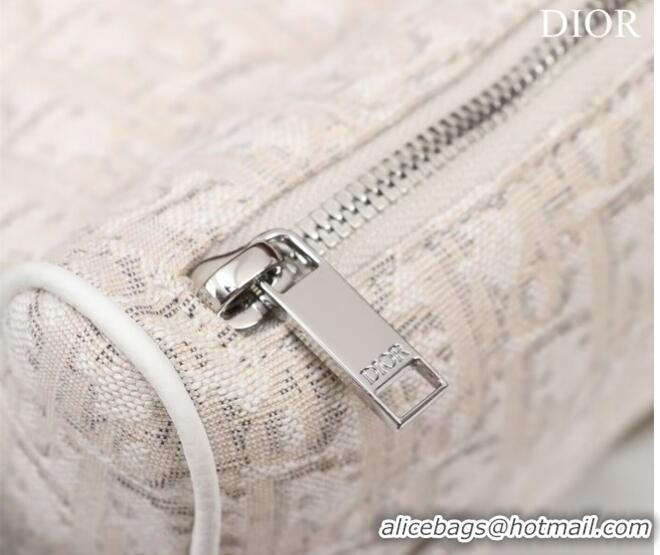 Buy Inexpensive Dior Essentials SADDLE BAG Oblique Jacquard 1ADPO093 White