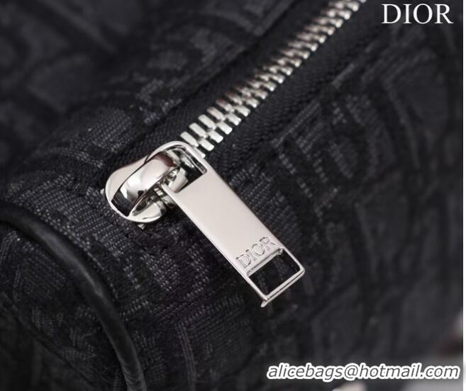 Low Price Dior Essentials SADDLE BAG Oblique Jacquard 1ADPO093 black