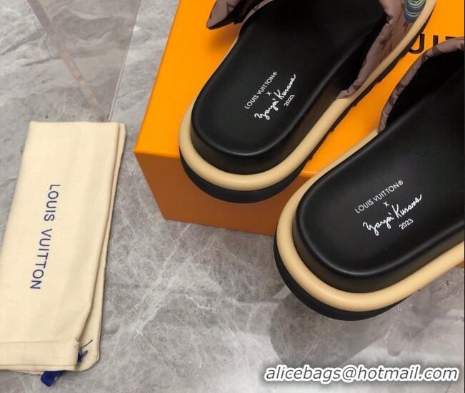 Best Product Louis Vuitton Pumpkin Pool Pillow Flat Comfort Slide Sandals Monogram Reverse 607112