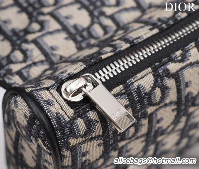 Promotional Dior Essentials SADDLE BAG Beige and Black Dior Oblique Jacquard 1ADPO093