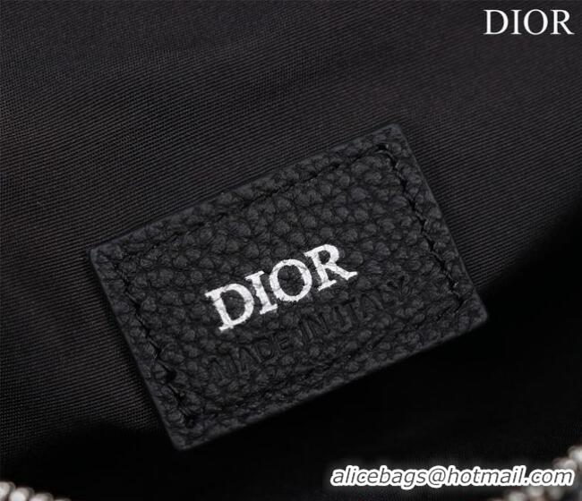 Promotional Dior Essentials SADDLE BAG Beige and Black Dior Oblique Jacquard 1ADPO093