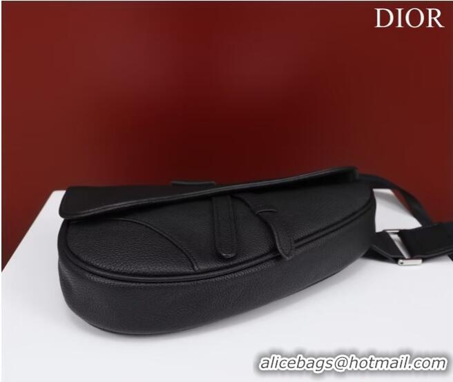 Promotional Dior Essentials SADDLE BAG Grained Calfskin 1ADPO093 black