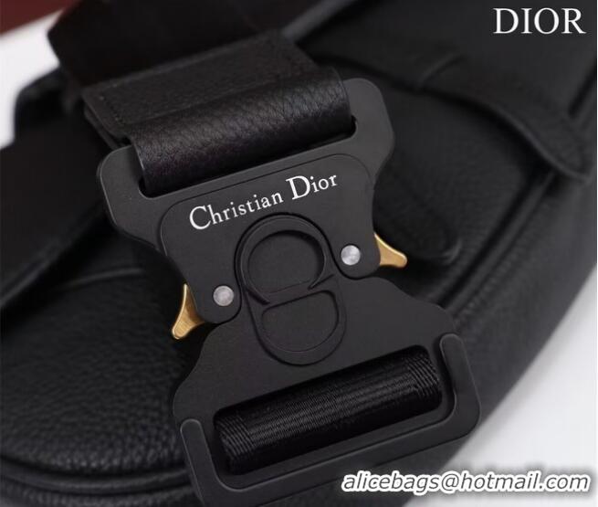 Promotional Dior Essentials SADDLE BAG Grained Calfskin 1ADPO093 black