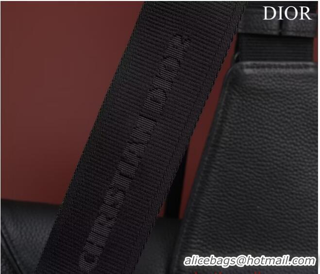 Promotional Dior Essentials SADDLE BAG Grained Calfskin 1ADPO093 black