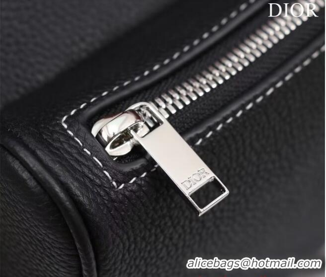 Famous Brand Dior Essentials SADDLE BAG Grained Calfskin 1ADPO093c black