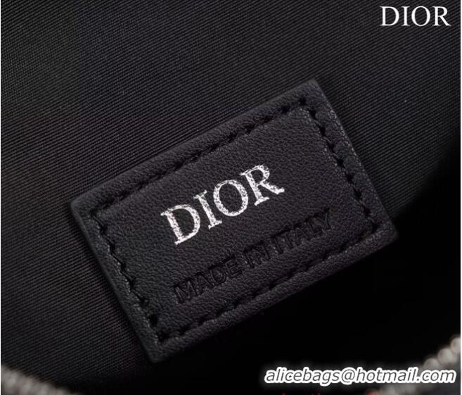 Promotional Dior Essentials SADDLE BAG Grained Calfskin 1ADPO093F BLACK